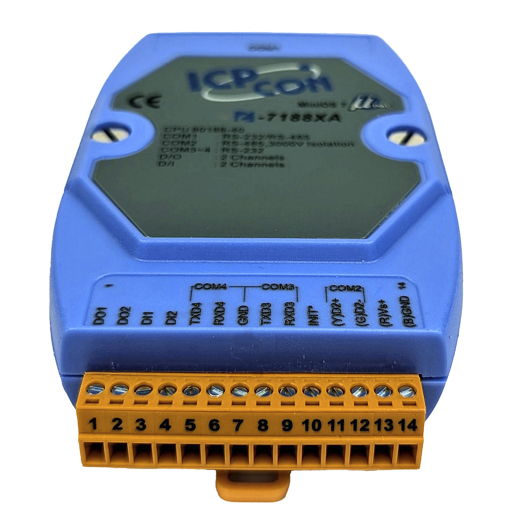 Фотообзор промышленного PC-совместимого контроллера ICP DAS I-7188XA от АВЕОН